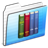 Library Folder Stripe Icon